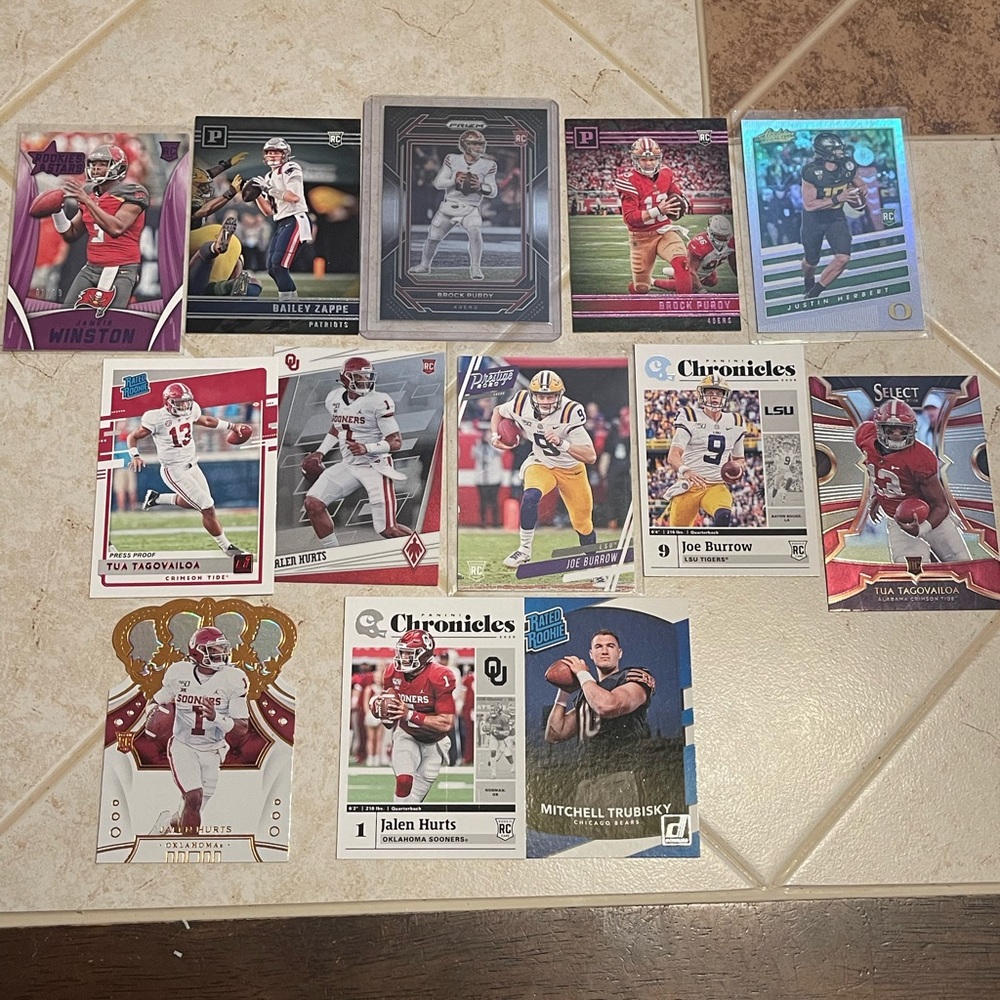 Rookie QB lot